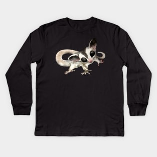 Cutest Sugar Glider Kids Long Sleeve T-Shirt